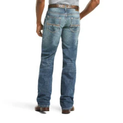 10017511 Men's M4 Low Rise Coltrane Boot Cut Jean By Ariat -Western Cowboy Boots Shop 10017511 back