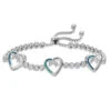 BC3949 Follow Your Arrow Heart Bolo Bracelet By Montana Silversmiths