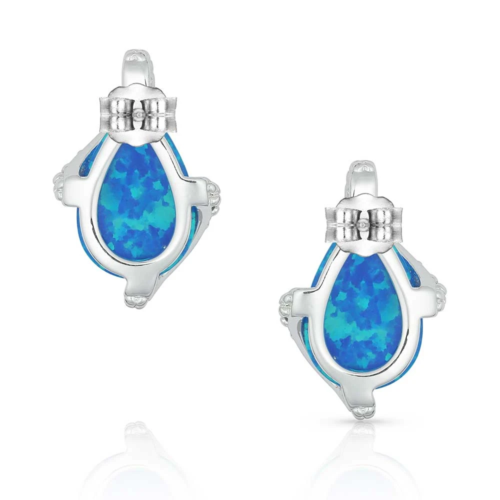 Er2725 Wrapped Opal Earrings By Montana Silversmiths 2 Er2725 Wrapped Opal Earrings By Montana Silversmiths - Image 2