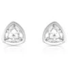 Er3216 Tiny Trillion Stud Earrings By Montana Silversmiths