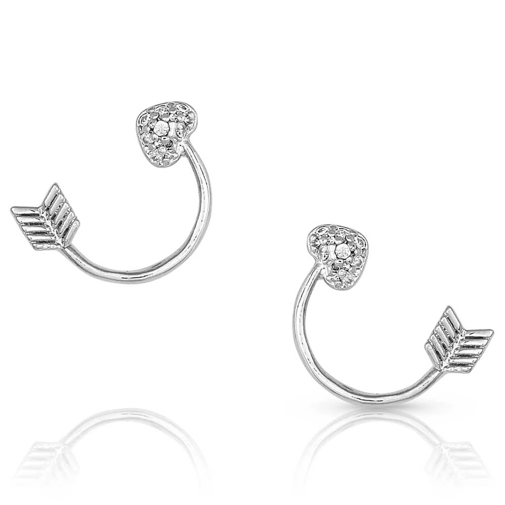 Er5021 Doe Silver Arrow Earrings By Montana Silversmiths 1 Er5021 Doe Silver Arrow Earrings By Montana Silversmiths