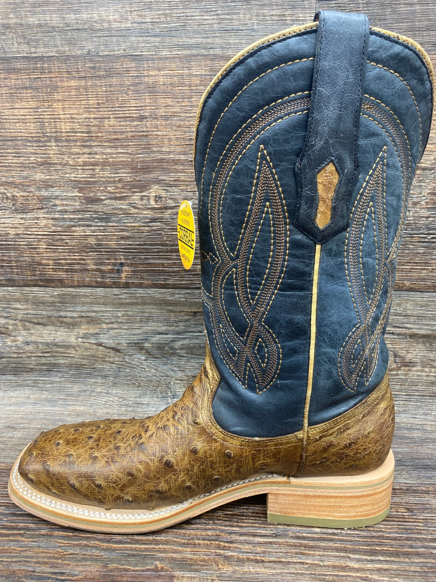 A4052 Men's Full Quill Exotic Western Boot By Corral 3 A4052 Men's Full Quill Exotic Western Boot By Corral - Image 3