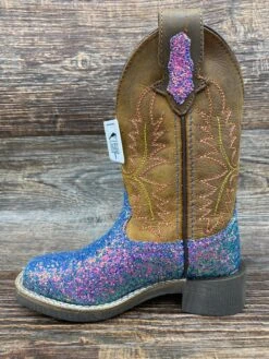 3077c Kid's Pastel Glitter Square Toe Western Boots By Smoky Mountain - 3077C Children's Sizes 8.5-3 11 3077c Kid's Pastel Glitter Square Toe Western Boots By Smoky Mountain - 3077C Children's Sizes 8.5-3 -Western Cowboy Boots Shop IMG 4283 scaled