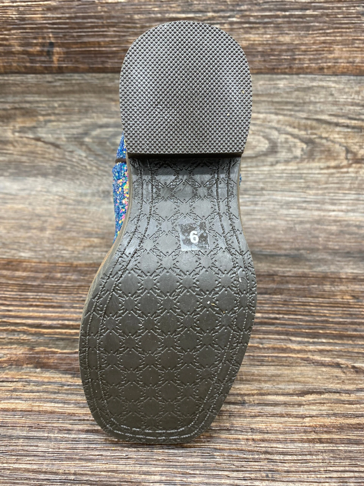 3077y Kid's Pastel Glitter Square Toe Western Boots By Smoky Mountain - 3077Y Youth Sizes 3.5-7 7 3077y Kid's Pastel Glitter Square Toe Western Boots By Smoky Mountain - 3077Y Youth Sizes 3.5-7 - Image 7