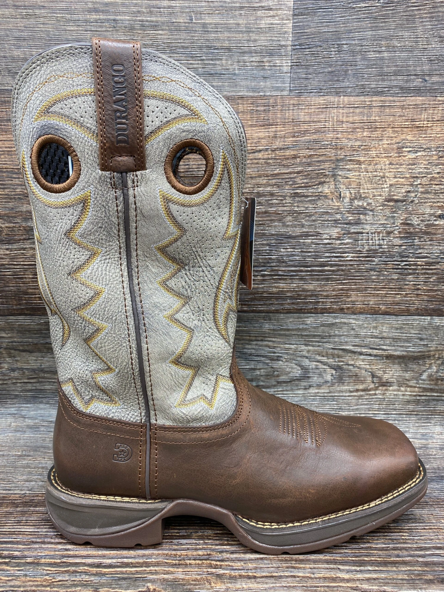 Ddb0326 Men's X-Treme A.C. Square Toe Western/Work Boot By Durango 2 Ddb0326 Men's X-Treme A.C. Square Toe Western/Work Boot By Durango - Image 2