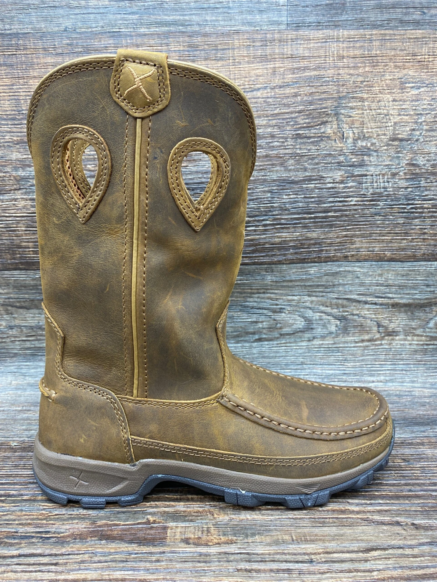 Whkb001 Women's Slip On 10 Inch Hiker Boot By Twisted X 2 Whkb001 Women's Slip On 10 Inch Hiker Boot By Twisted X - Image 2