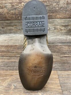 E1623 Women's Square Toe Laser Inlay & Studs Western Boot By Corral -Western Cowboy Boots Shop IMG 4824 scaled