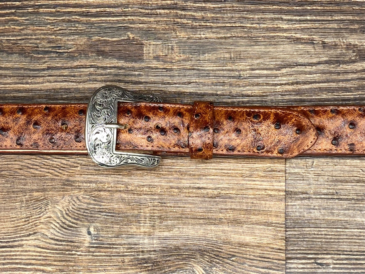 6064h Cognac Exotic Print Belt By Cowtown 1 6064h Cognac Exotic Print Belt By Cowtown