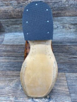 464q Women's Cognac Full Quill Print Square Toe Western Boot By Cowtown -Western Cowboy Boots Shop IMG 5049 scaled