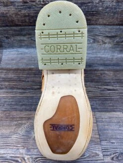 A4050 Men's Pirarucu Fish Skin Square Toe Western Boot By Corral -Western Cowboy Boots Shop IMG 5060 scaled