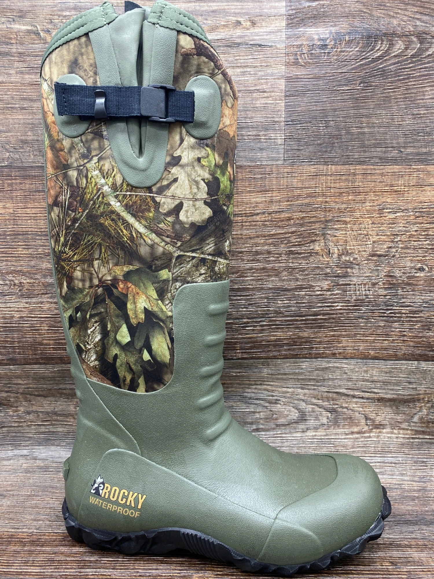Rks0350 Men's Core Mossy Oak Waterproof Rubber Boot By Rocky 1 Rks0350 Men's Core Mossy Oak Waterproof Rubber Boot By Rocky
