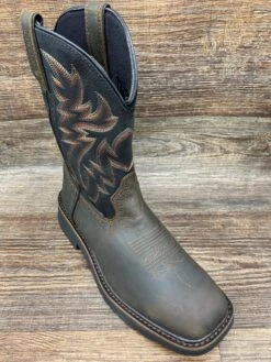 W10768 Men's Rancher Waterproof Square Toe Work Boot By Wolverine