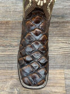 4339309 Men's Bronco Pirarucu Print Square Toe Boot By Ferrini 6 4339309 Men's Bronco Pirarucu Print Square Toe Boot By Ferrini -Western Cowboy Boots Shop IMG 5198 scaled