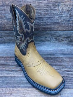 10010148 Men's Sierra Square Toe Soft Toe Work Boot By Ariat