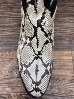 809w Men's Genuine Reticulated Python Western Boot By Cowtown -Western Cowboy Boots Shop IMG 5580 scaled