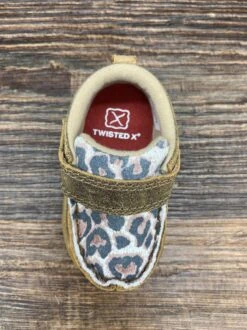 Ica0007 Infant & Toddler Leopard Print Driving Moc By Twisted X -Western Cowboy Boots Shop IMG 5593 scaled