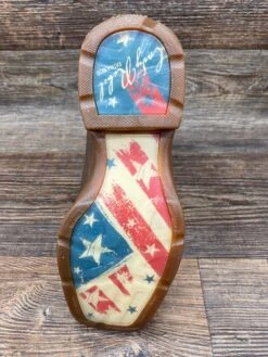 Drd0394 Women's Lady Rebel Square Toe Distressed Flag Western Boot By Durango -Western Cowboy Boots Shop IMG 5605 scaled