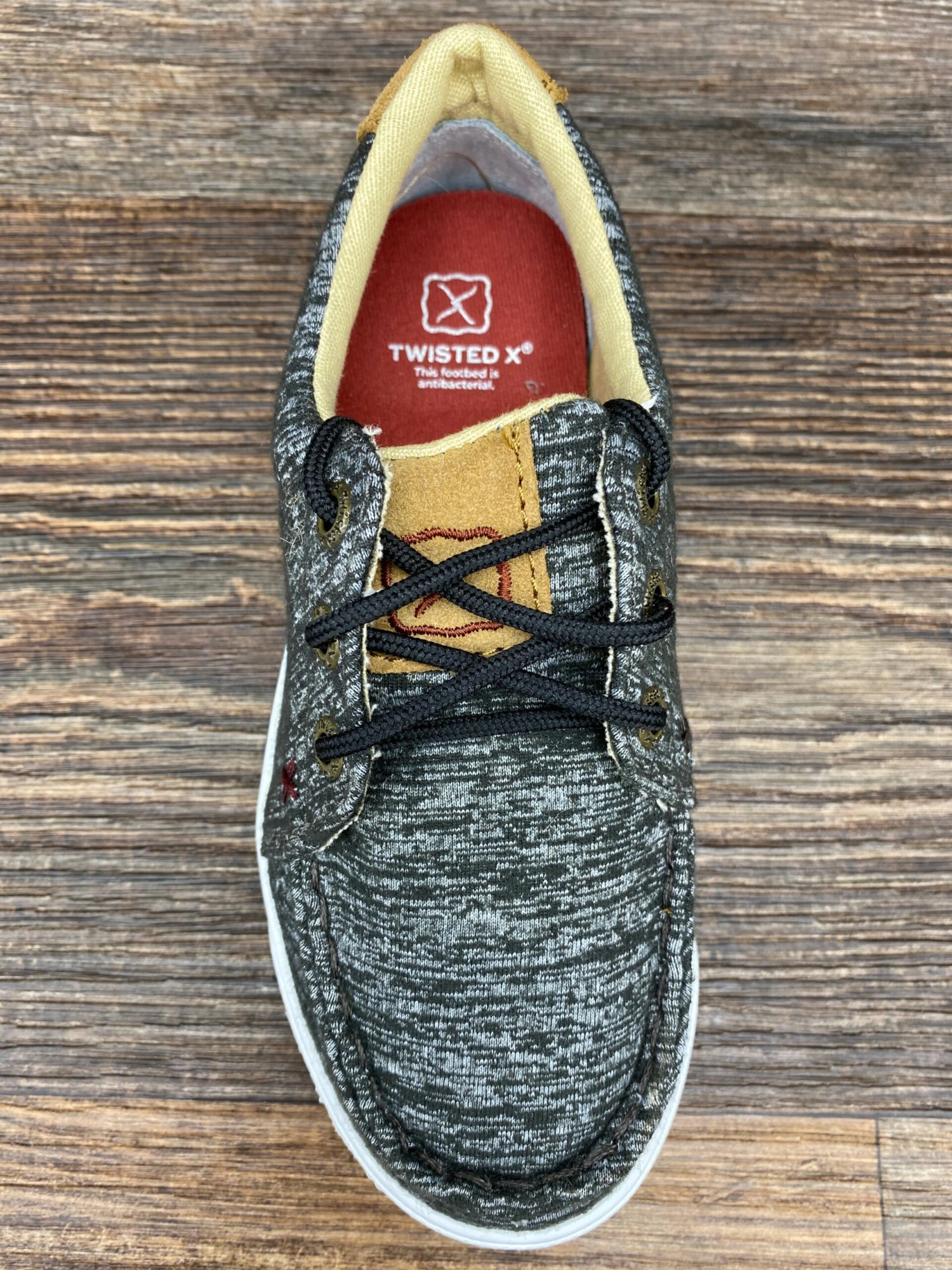 Yca0004 Kid's Lace Up Kicks By Twisted X 3 Yca0004 Kid's Lace Up Kicks By Twisted X - Image 3