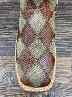 Mhy0024 Men's Patchwork Hooey Square Toe Western Boot By Twisted X -Western Cowboy Boots Shop IMG 5688 scaled