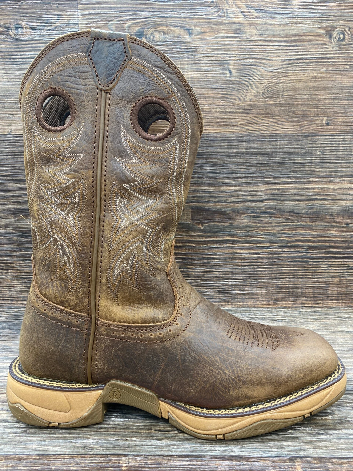 Rr3364 Men's Rasp Soft Toe Square Toe Work Boot By Tony Lama 2 Rr3364 Men's Rasp Soft Toe Square Toe Work Boot By Tony Lama - Image 2