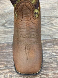 Dbt0235 Kid's Lil' Rebel Square Toe Western Boot By Durango -Western Cowboy Boots Shop IMG 5866 scaled