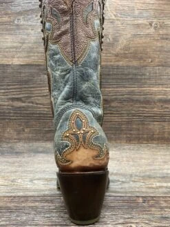 C3787 Women's Snip Toe Western Boot With Zipper By Corral -Western Cowboy Boots Shop IMG 5953 scaled