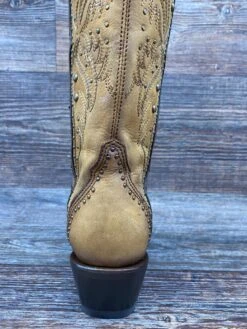C3783 Women's Snip Toe Embroidered & Studded Western Boot By Corral -Western Cowboy Boots Shop IMG 5963 scaled