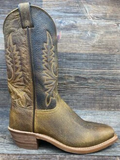 9076 Women's Genuine Bison Square Toe Western Boot By Abilene