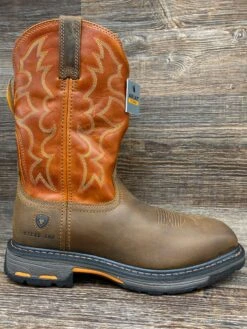 10006961 Men's WorkHog Square Toe Steel Toe Work Boot By Ariat