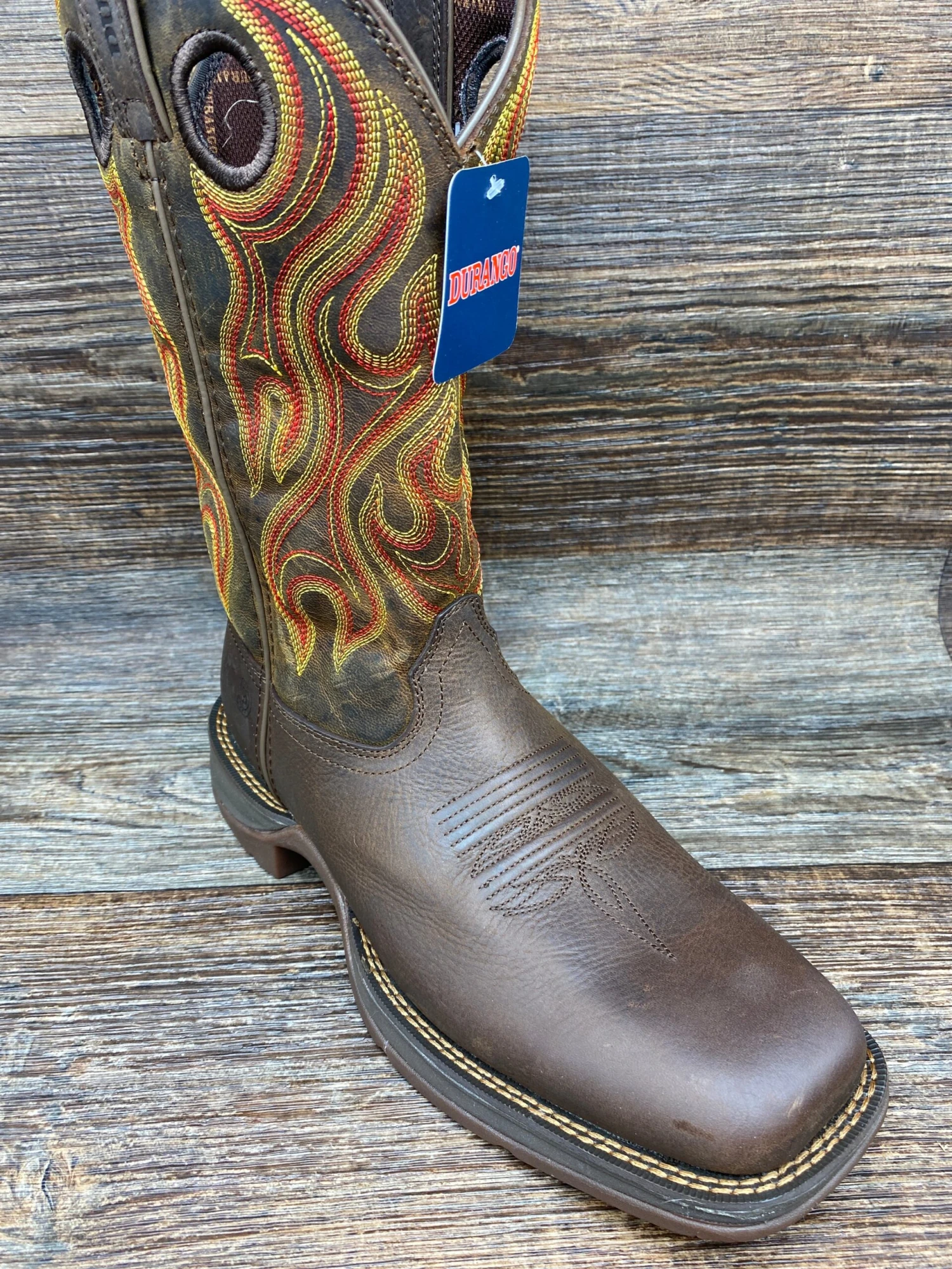 Ddb0317 Men's Rebel Square Toe Western/Work Boot By Durango 2 Ddb0317 Men's Rebel Square Toe Western/Work Boot By Durango - Image 2