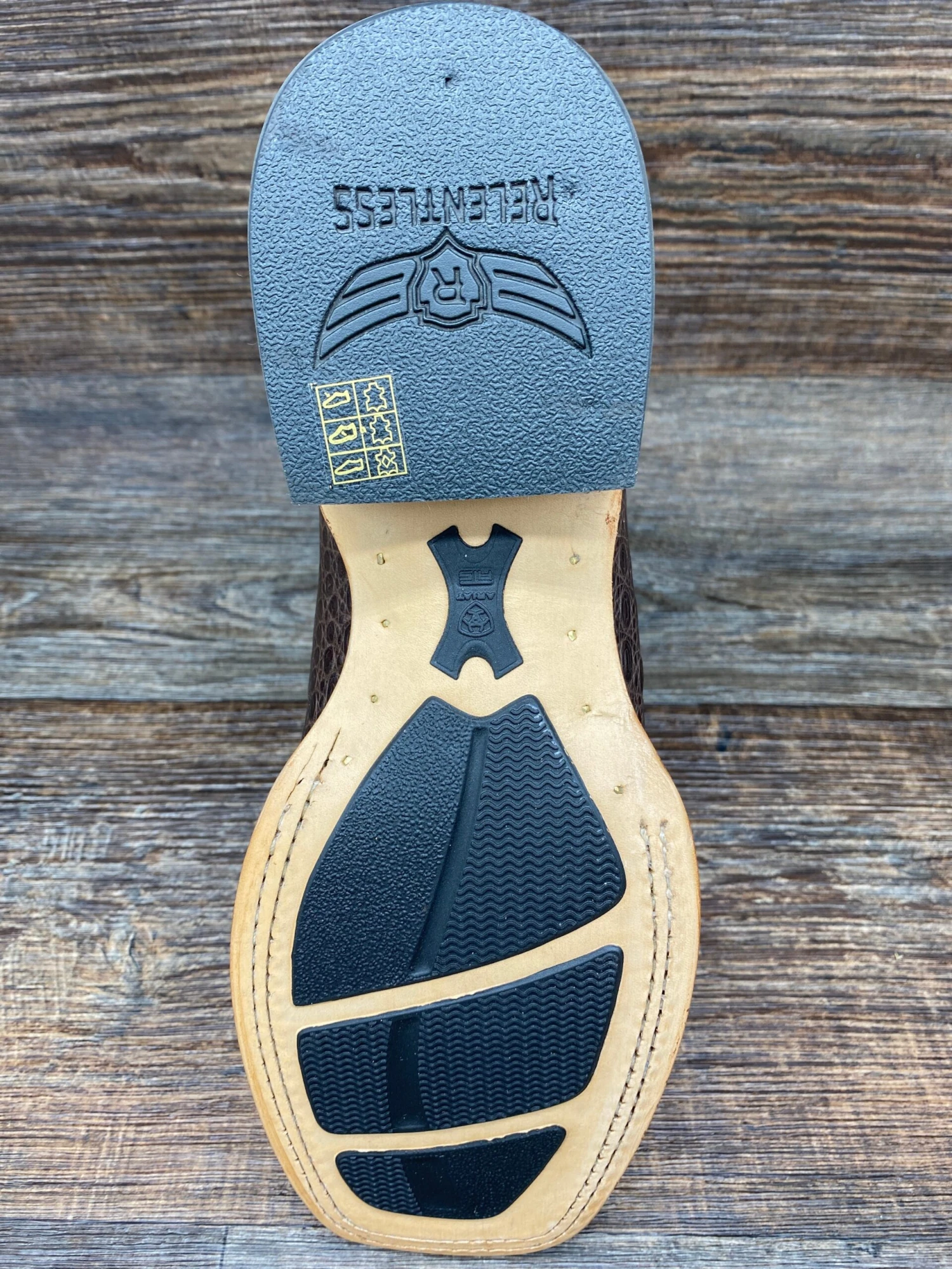 10035922 Men's Denton Caiman Square Toe Western Boot By Ariat 4 10035922 Men's Denton Caiman Square Toe Western Boot By Ariat - Image 4