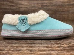 Ar2827 Women's Melody Fleece Lined Slipper By Ariat -Western Cowboy Boots Shop IMG 6430 scaled