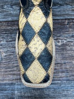 Mrs0071 Men's Ruff Stock Patchwork Square Toe Western Boot By Twisted X -Western Cowboy Boots Shop IMG 6664 scaled