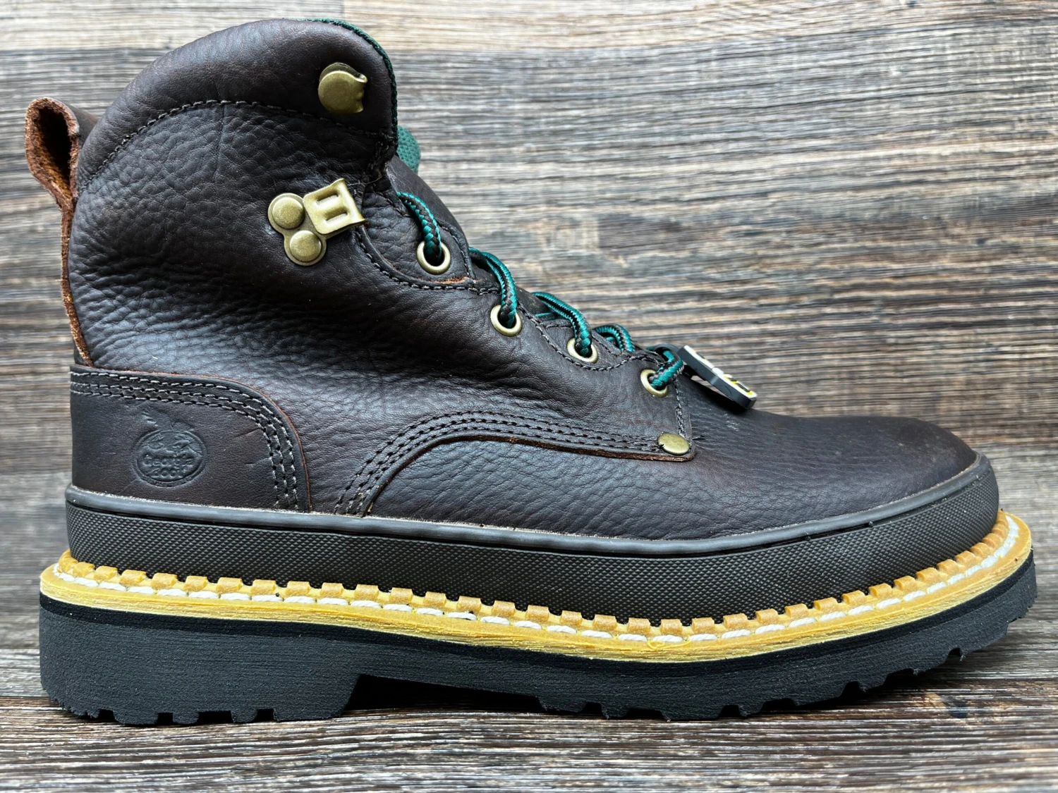 G6374 Men's 6 Inch Lace Up Steel Toe Work Boot By Georgia 2 G6374 Men's 6 Inch Lace Up Steel Toe Work Boot By Georgia - Image 2