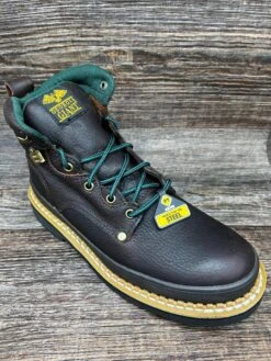 G6374 Men's 6 Inch Lace Up Steel Toe Work Boot By Georgia