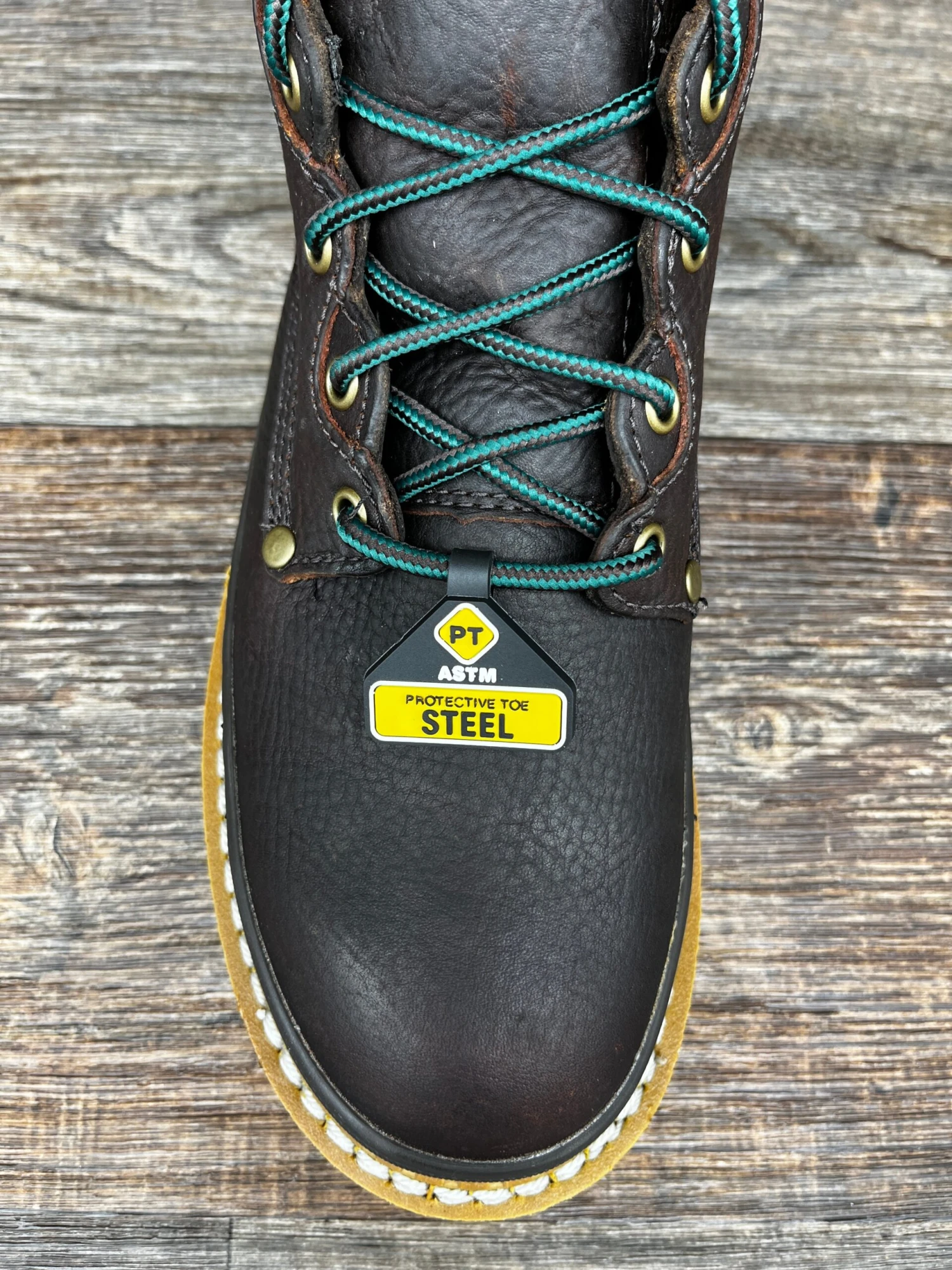 G6374 Men's 6 Inch Lace Up Steel Toe Work Boot By Georgia 3 G6374 Men's 6 Inch Lace Up Steel Toe Work Boot By Georgia - Image 3