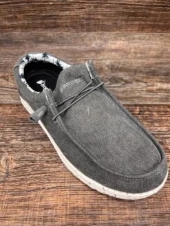 111112-gp Men's Grey Java Waterproof Lace Up Casual Shoe By Frogg Toggs