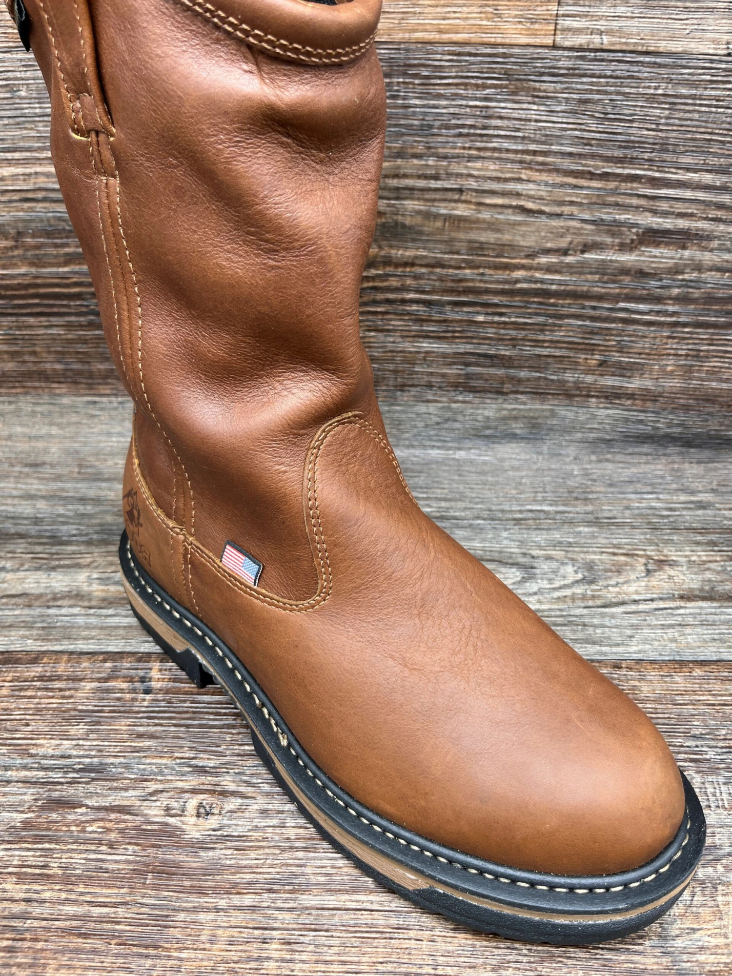 Rkk0386 Men's Soft Toe Ironclad Waterproof Slip On USA Made Work Boot By Rocky 2 Rkk0386 Men's Soft Toe Ironclad Waterproof Slip On USA Made Work Boot By Rocky - Image 2