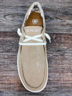 10040280 Women's Hilo Washed Tan Canvas Casual Shoe By Ariat -Western Cowboy Boots Shop IMG 7631 scaled