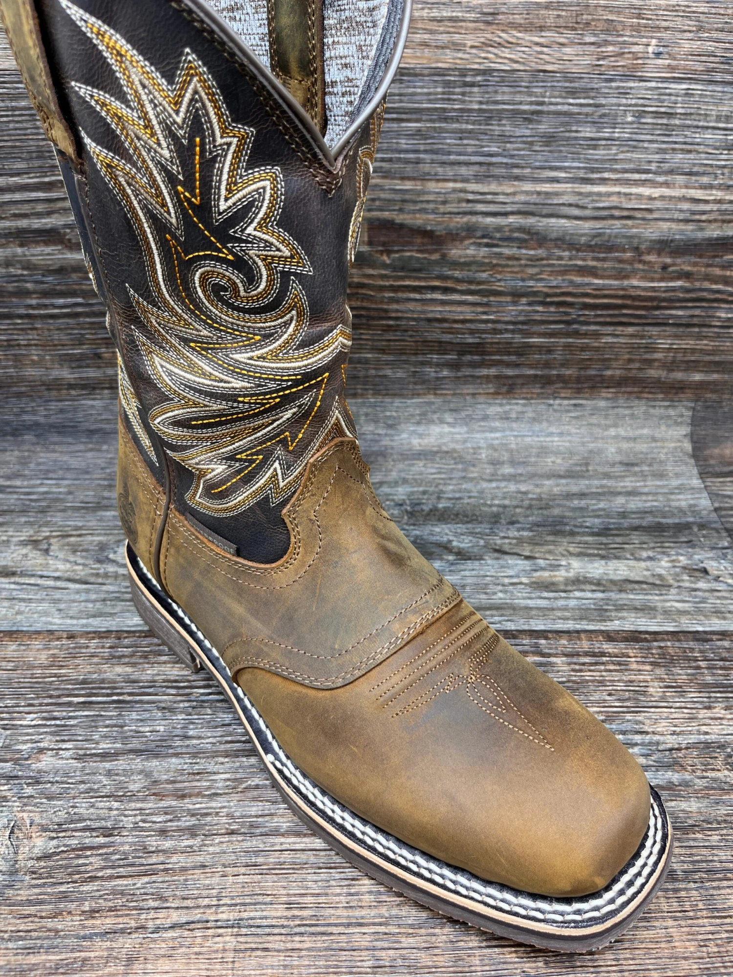 Gb00525 Men's Waterproof Soft Toe Carbo-Tec Elite Square Toe Work Boot By Georgia 2 Gb00525 Men's Waterproof Soft Toe Carbo-Tec Elite Square Toe Work Boot By Georgia - Image 2