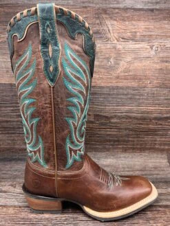 10040371 Women's Crossfire Picante Square Toe Western Boot By Ariat