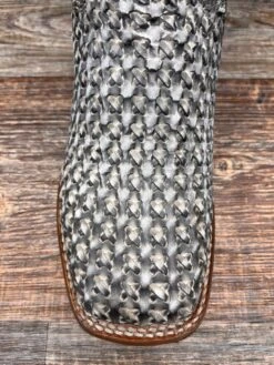 Dp4909 Men's Stanley Distressed Black Square Toe Western Boot By Dan Post -Western Cowboy Boots Shop IMG 7892 scaled