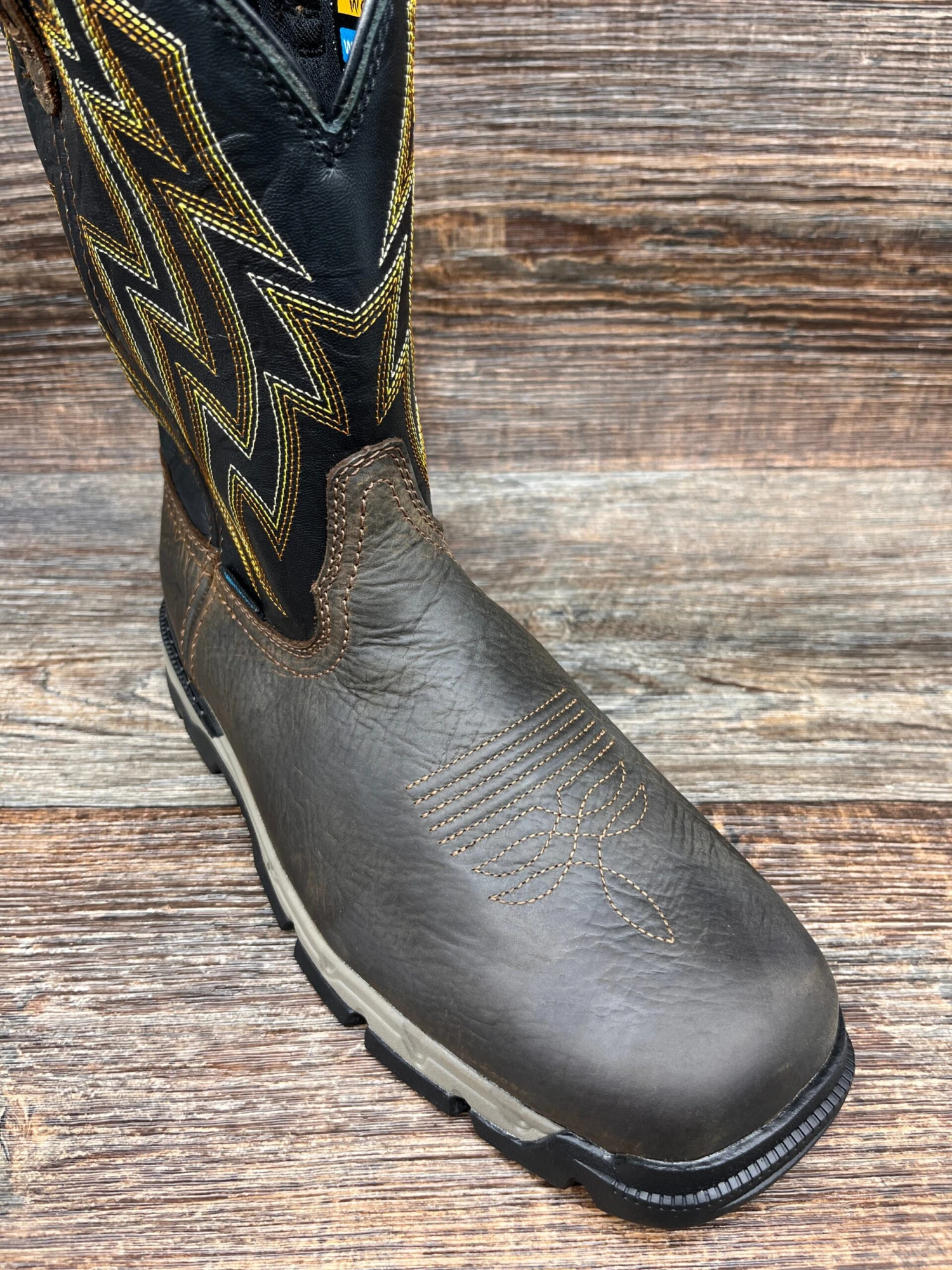 10034158 Men's Rebar Flex Waterproof Soft Toe Square Toe Work Boot By Ariat 2 10034158 Men's Rebar Flex Waterproof Soft Toe Square Toe Work Boot By Ariat - Image 2