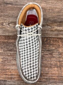 Mdm0073 Men's Basketweave Lace Up Driving Moc By Twisted X -Western Cowboy Boots Shop IMG 8601 scaled