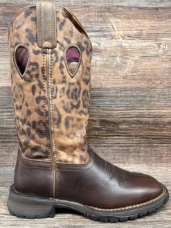 Rkw0404 Women's Rosemary Square Toe Western/Work Boot By Rocky