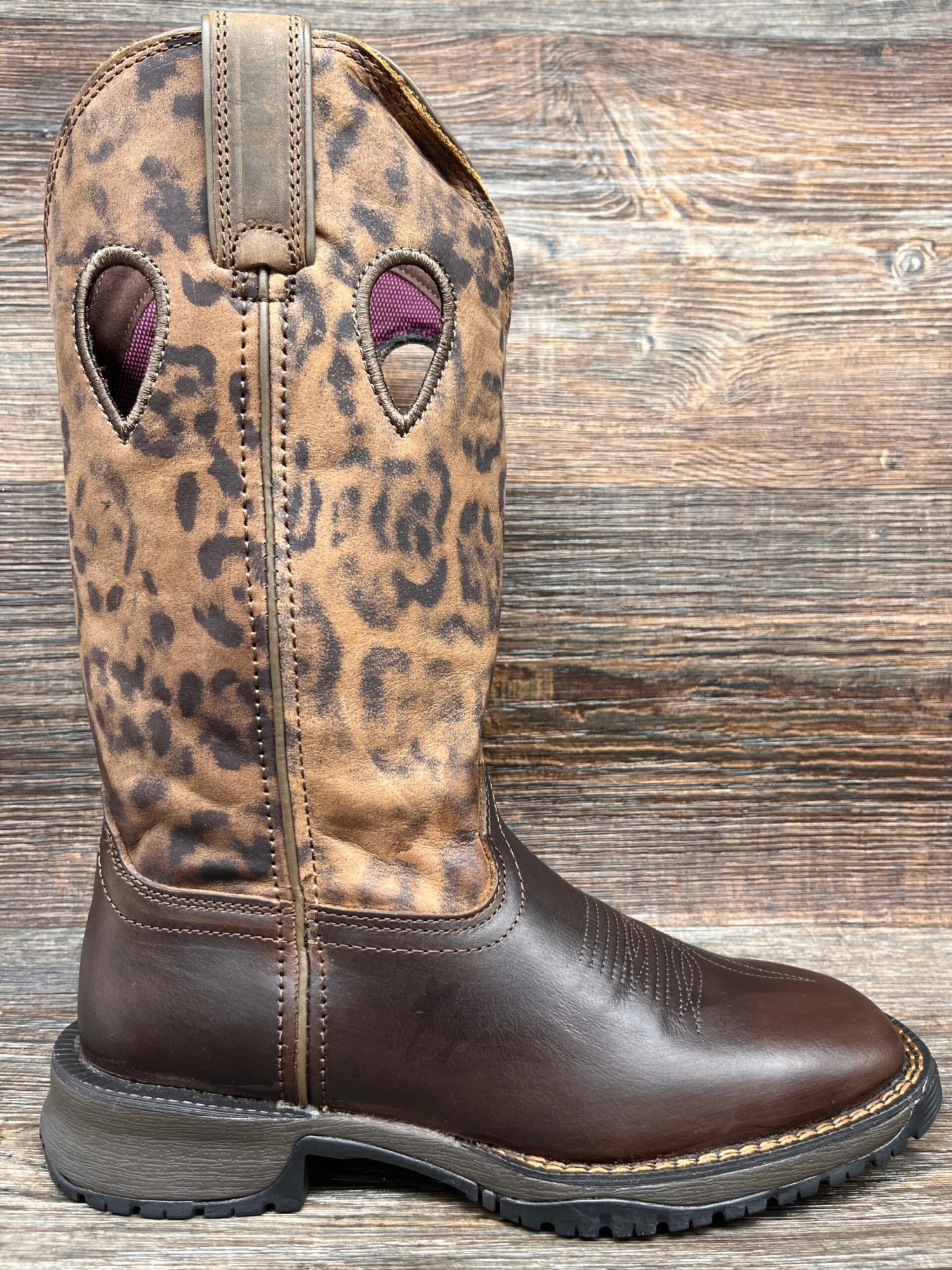 Rkw0404 Women's Rosemary Square Toe Western/Work Boot By Rocky 1 Rkw0404 Women's Rosemary Square Toe Western/Work Boot By Rocky