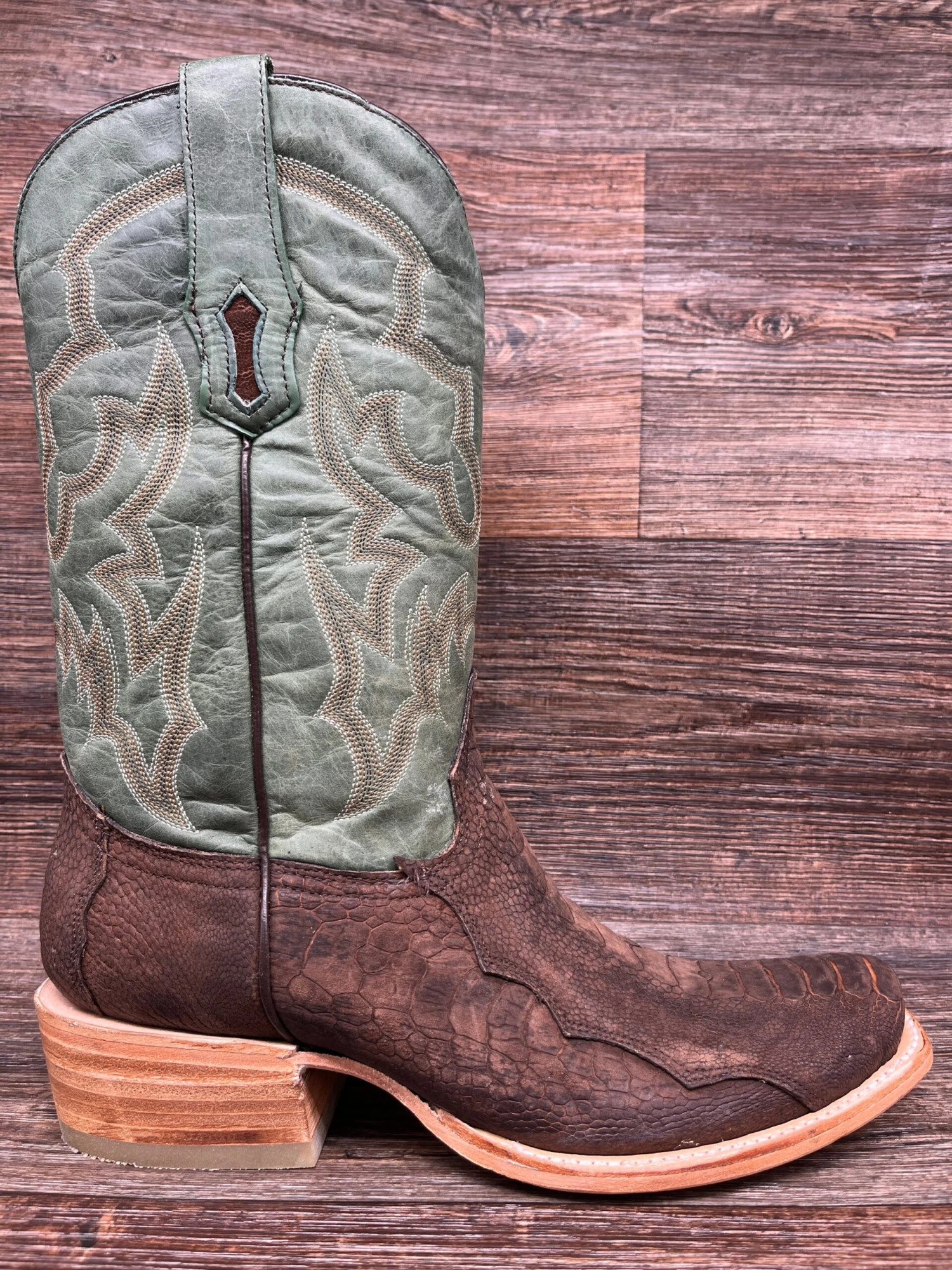 A4292 Men's Genuine Ostrich Leg Square Toe Western Boot By Corral 1 A4292 Men's Genuine Ostrich Leg Square Toe Western Boot By Corral