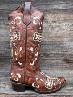 L5894 Women's Circle-G Snip Toe Western Boot By Corral -Western Cowboy Boots Shop IMG 8762 scaled