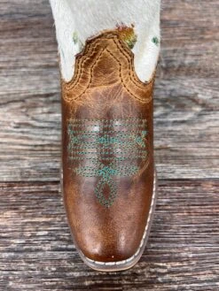 Dpc2908 Girl's Rumi Hair-On Cowhide Western Boot By Dan Post -Western Cowboy Boots Shop IMG 8954 scaled