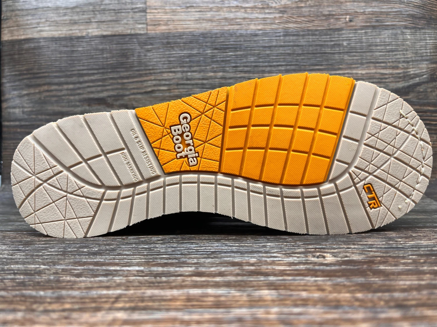 Gb00592 Men's 6 Inch Lace Up AMP LT Composite Safety Toe Work Boot By Georgia 4 Gb00592 Men's 6 Inch Lace Up AMP LT Composite Safety Toe Work Boot By Georgia - Image 4